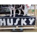 New Husky Porcelain Neon Sign 72 " W x 58" H